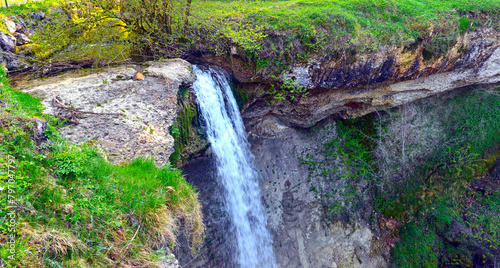 Die Scheidegger Wasserfälle bei Scheidegg im Landkreis Lindau (Bayern)