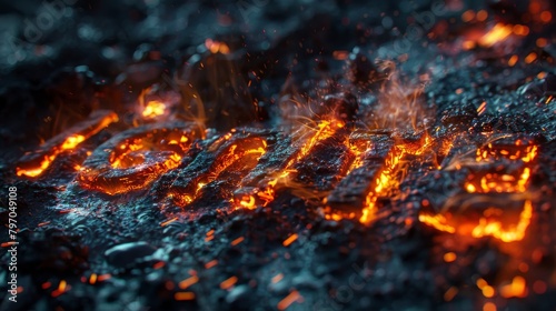 Dramatic image of the word 'Ignite' glowing in fiery script among embers