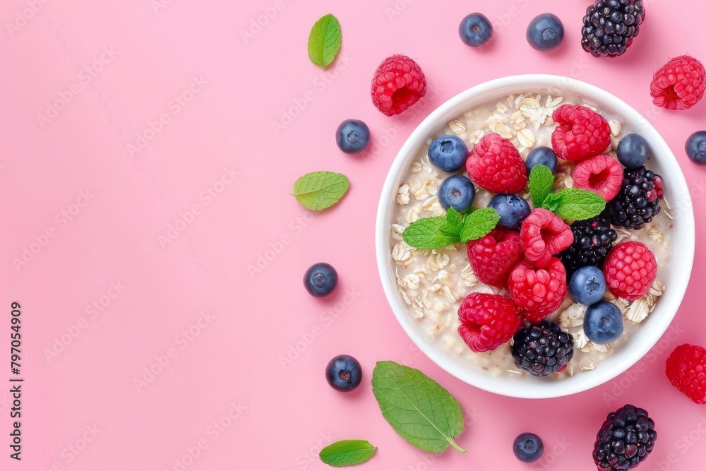 Granola and vegan simplicity highlight nutritious breakfast nutrition with whole grains, using acai and multigrain ingredients to support healthful breakfast choices in a vibrant bowl. Granola and vegan simplicity highlight nutritious breakfast nutrition with whole grains, using acai and multigrain ingredients to support healthful breakfast choices in a vibrant bowl.