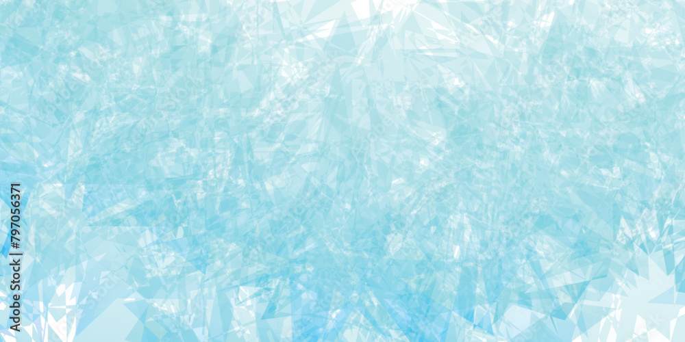 Obraz premium 青 水彩 和柄 背景 