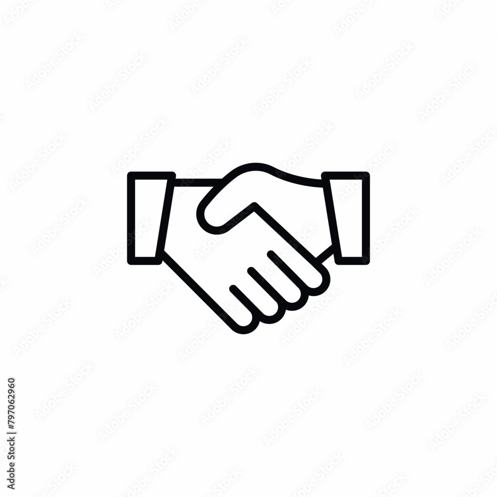 hand shaking greeting gesture icon hand shaking greeting gesture icon