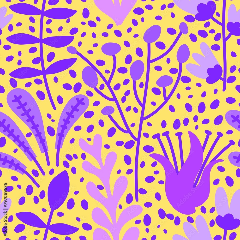 Summer floral print seamless flower ethnic pattern for wrapping paper and fabrics and linens and kids clothes Summer floral print seamless flower ethnic pattern for wrapping paper and fabrics and linens and kids clothes