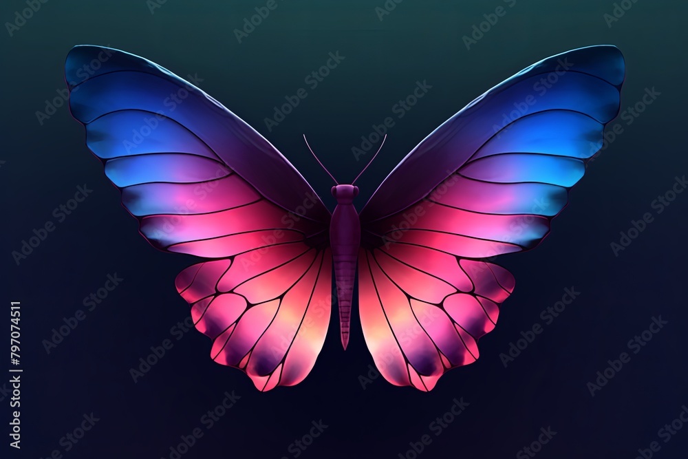 Ephemeral Butterfly Cocoon Gradients: Mindfulness Mobile App Background Ephemeral Butterfly Cocoon Gradients: Mindfulness Mobile App Background