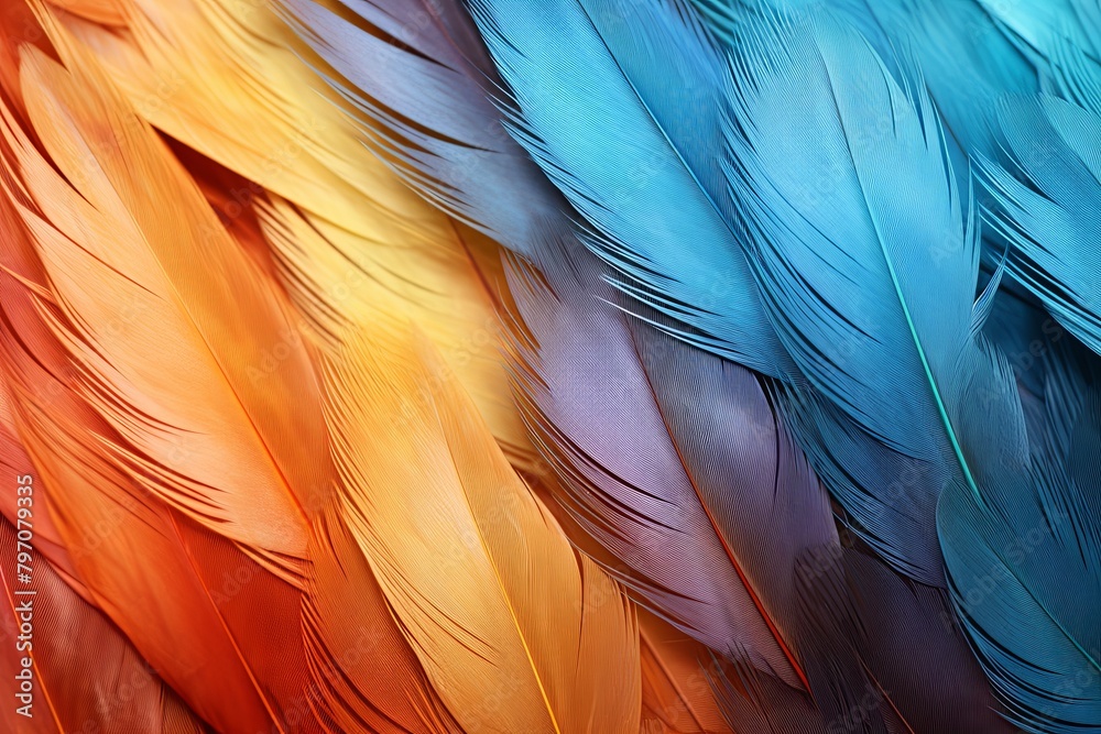 Gradients of Majestic Eagle Feathers EcoFriendly Fashion Catalog