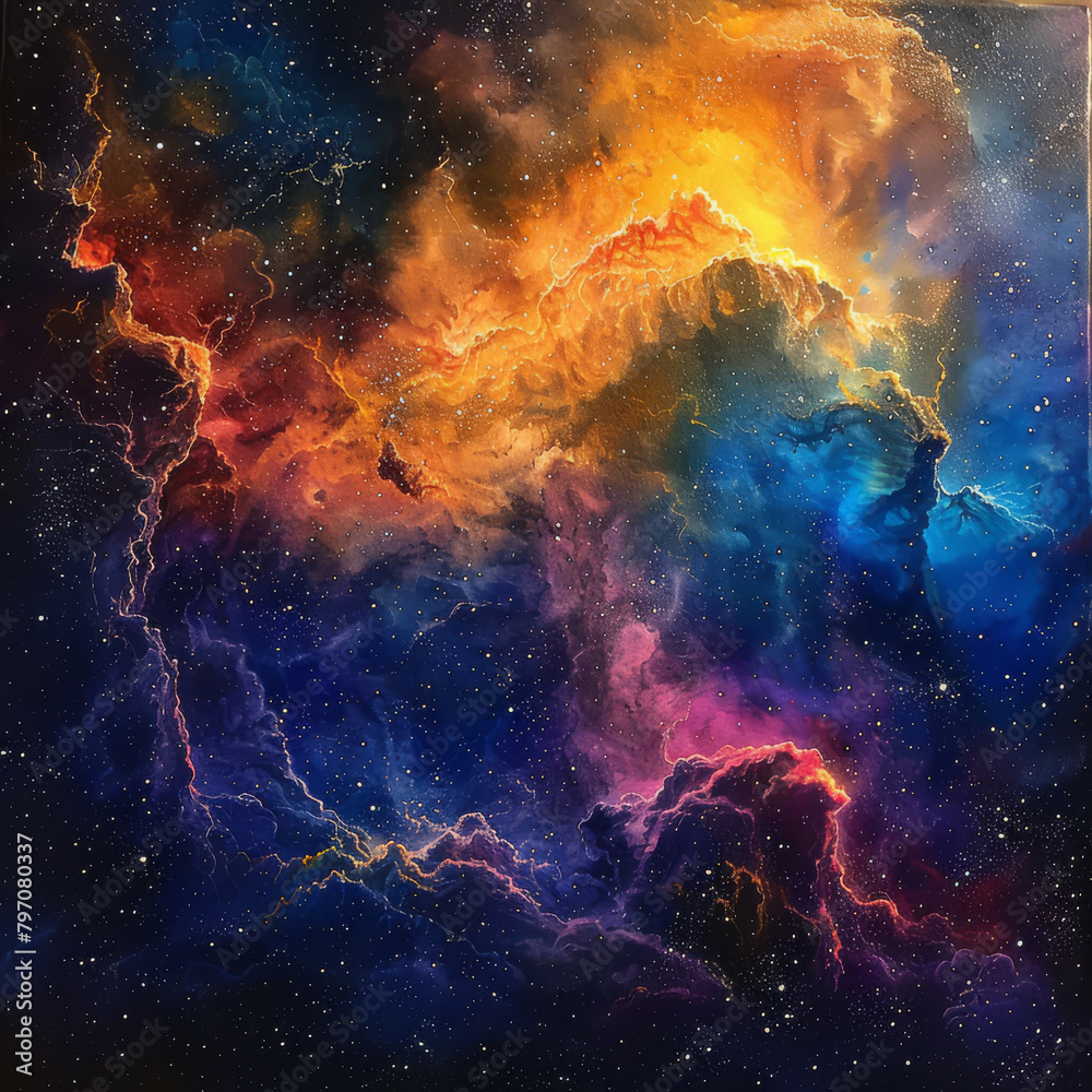 custom made wallpaper toronto digitalNebulous Realms Exploring the Mysteries of the Universe