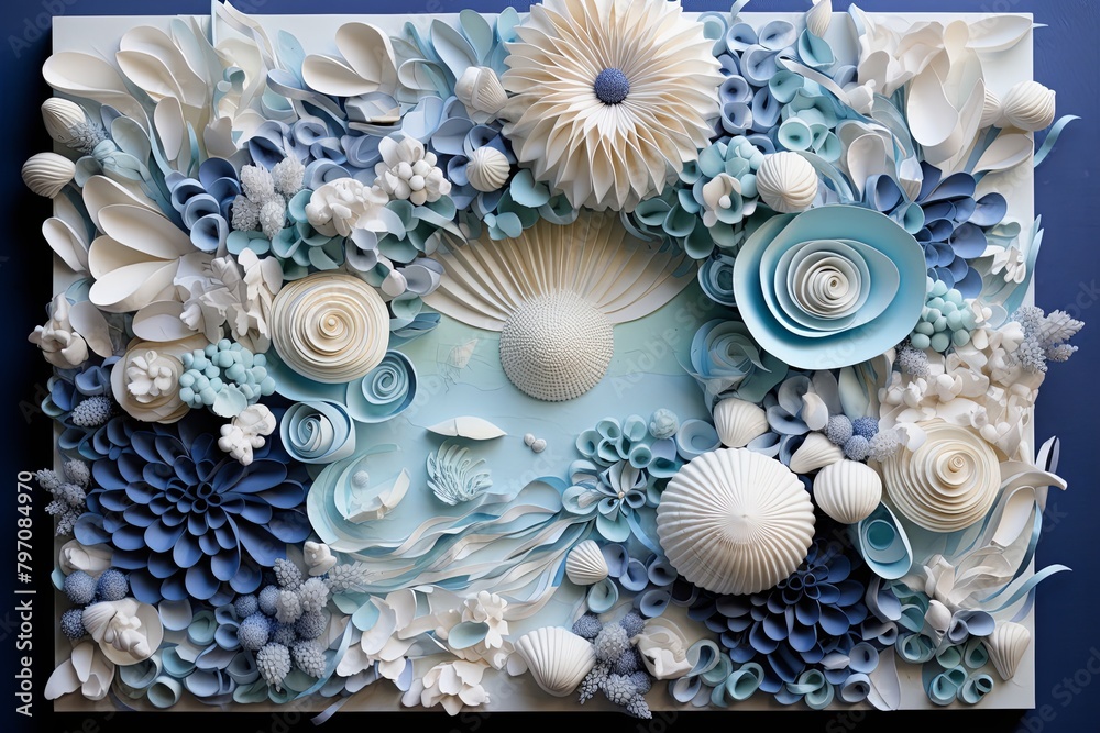 Sapphire Tide Pool Gradients Party Invitation - Tidal Theme Extravaganza Sapphire Tide Pool Gradients Party Invitation - Tidal Theme Extravaganza