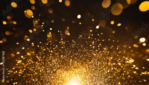 light background falling night gold luxury magic particle glitter gold spark confetti background background glistering beautiful falling gold light sparkle light d particles golden falling abstract