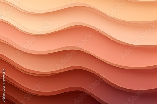 Warm Gingerbread Spice Gradients Artistic Banner - Spice Color Gradient Delight