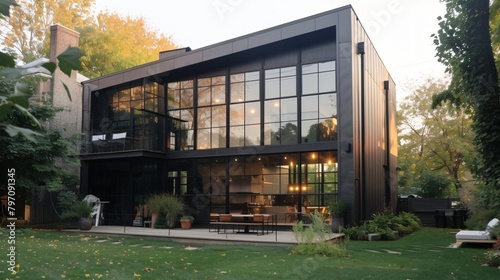 Modern Glass House, Contemporary luxury Home Exterior
