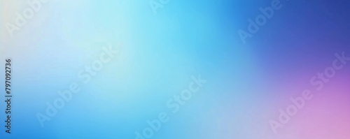 Background with blue pastel gradient, winter blurred colorful texture, abstract sky wallpaper.