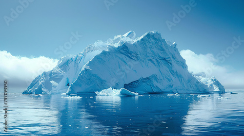 iceberg in polar regions photo