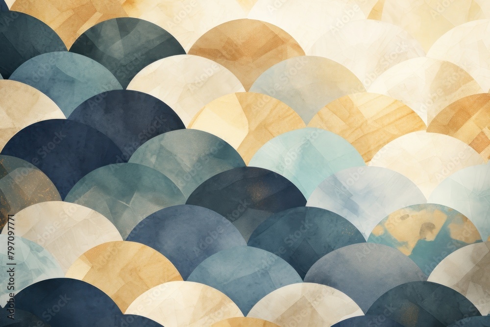 Fototapeta premium Japanese pattern aesthetic background art backgrounds abstract.
