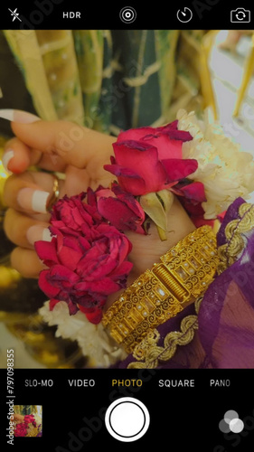 Billede på lærred indopak wedding hand