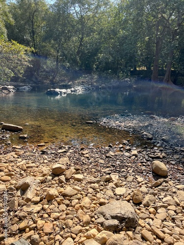 Tranquil Oasis: Dry River View at Polo Forest, Vijaynagar photo