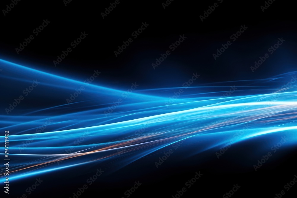 Blue speed tail light effect AI generated image by rawpixel Blue speed tail light effect AI generated image by rawpixel