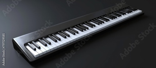 Sleek D Rendering of a Modern Keyboard A CuttingEdge Peripheral photo