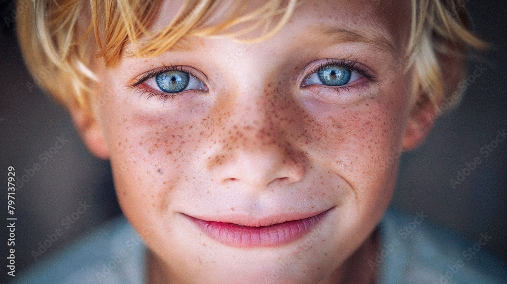 Face Young Child Blonde Hair Face Young Child Blonde Hair