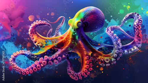 Octopus PC wallpaper