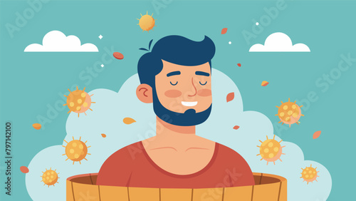 With regular infrared sauna use his seasonal allergies were significantly reduced making it easier for him to breathe during peak pollen season..