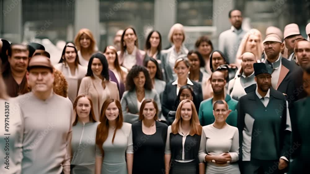 Group of Women Standing Together at Event Generative AI Group of Women Standing Together at Event Generative AI
