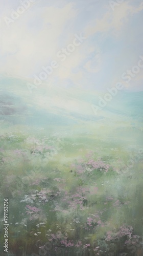 Meadow wallpaper outdoors painting nature.