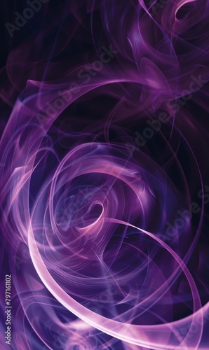 enchanting purple abstract background with soft gradients and ethereal textures  creating a dreamy and magical atmosphere
