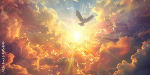 Heavenly Promises: Reaffirming Faith in God - Reaffirming the promises of heaven, reminding believers of the ultimate reward for their faith and devotion
