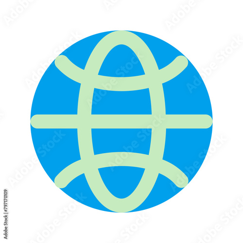 web duo tone icon