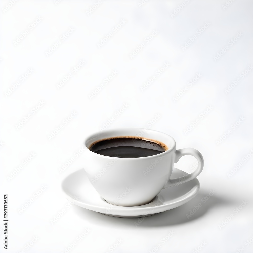 Black Coffee Digital Painting Isolated Cup Mug Hot Drink Illustration Background Drink Design Black Coffee Digital Painting Isolated Cup Mug Hot Drink Illustration Background Drink Design