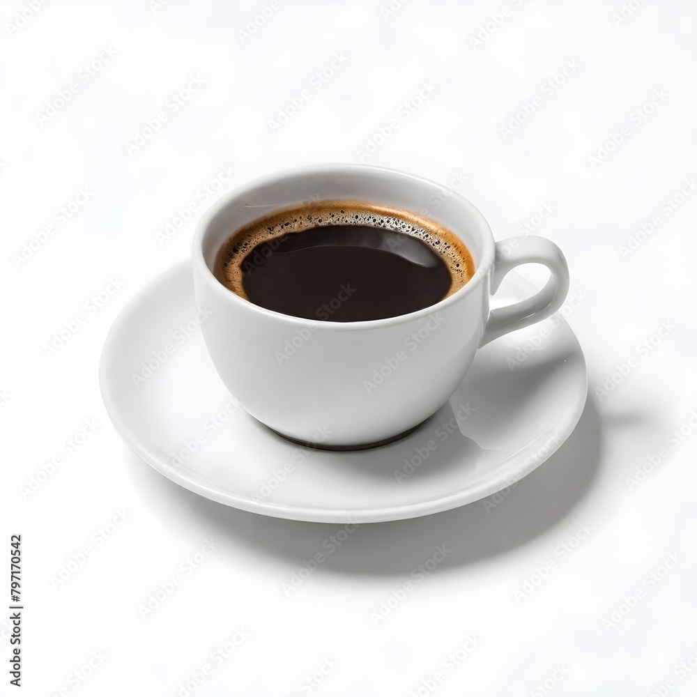 Black Coffee Digital Painting Isolated Cup Mug Hot Drink Illustration Background Drink Design Black Coffee Digital Painting Isolated Cup Mug Hot Drink Illustration Background Drink Design