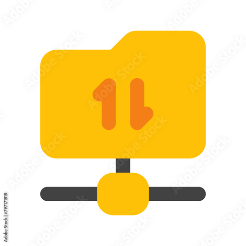 ftp flat icon