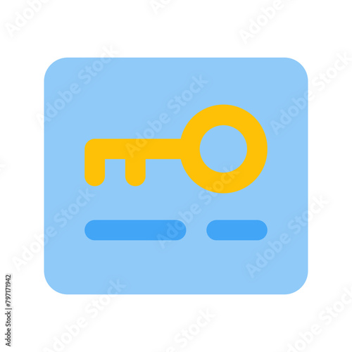 keyword flat icon
