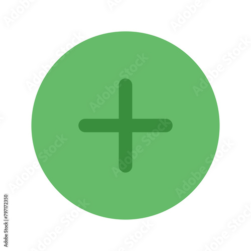add flat icon