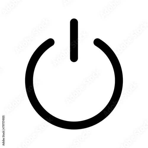 power glyph icon