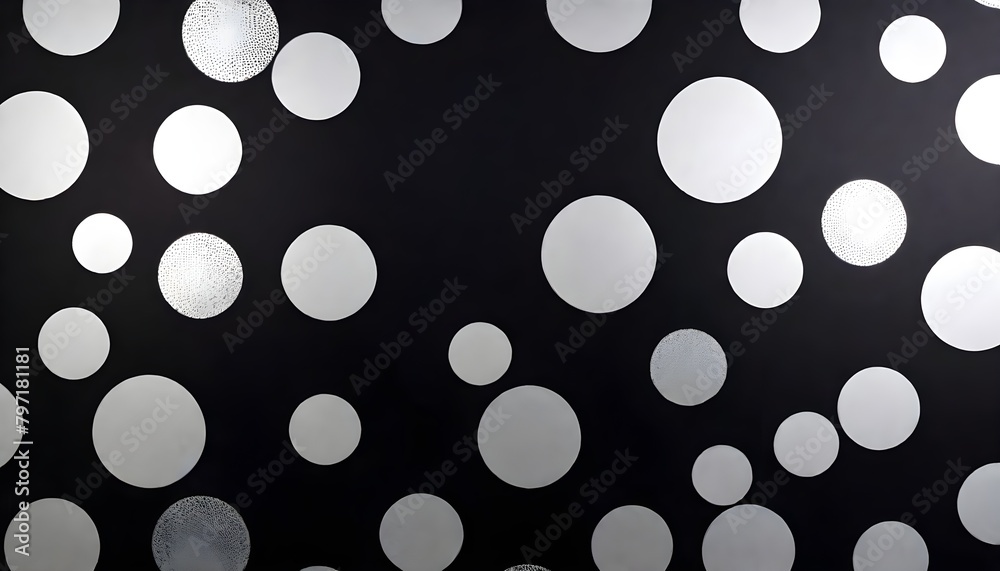 Dotted Pattern Abstract Artwork Minimalistic Style Digital Painting Colorful Background Design