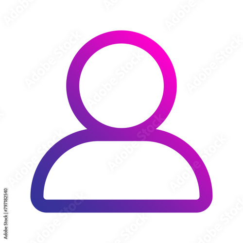 profile gradient icon
