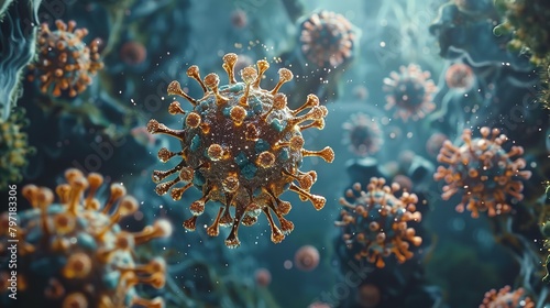 Viral Vanguard: Breakthroughs in COVID-19 Pandemic Science © Jennifer