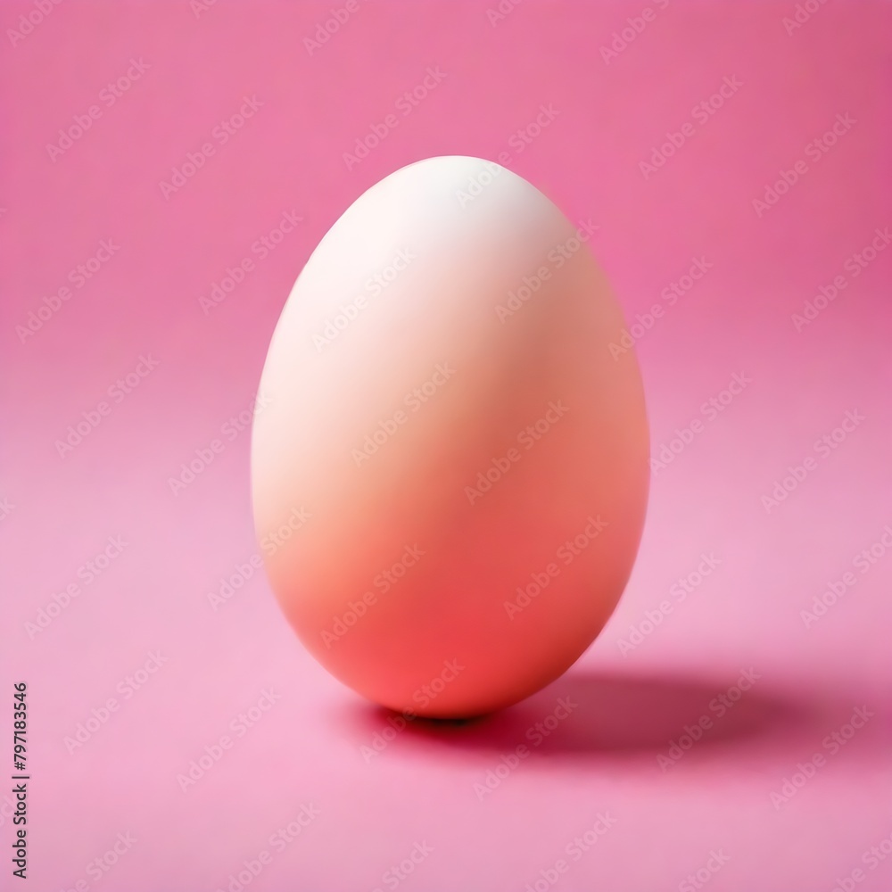 Egg Image Digital Painting Isolated Illustration Background Healthy Food Design