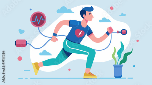 In aerobic training the body relies on oxygen to fuel the muscles improving endurance and cardiovascular health.