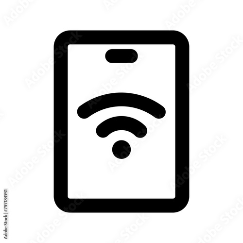 smartphone line icon