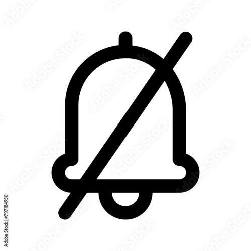 silent line icon