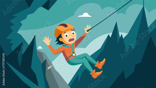 A person faces their fear of the unknown by going on a thrilling caving adventure gaining a newfound sense of empowerment and selfconfidence..
