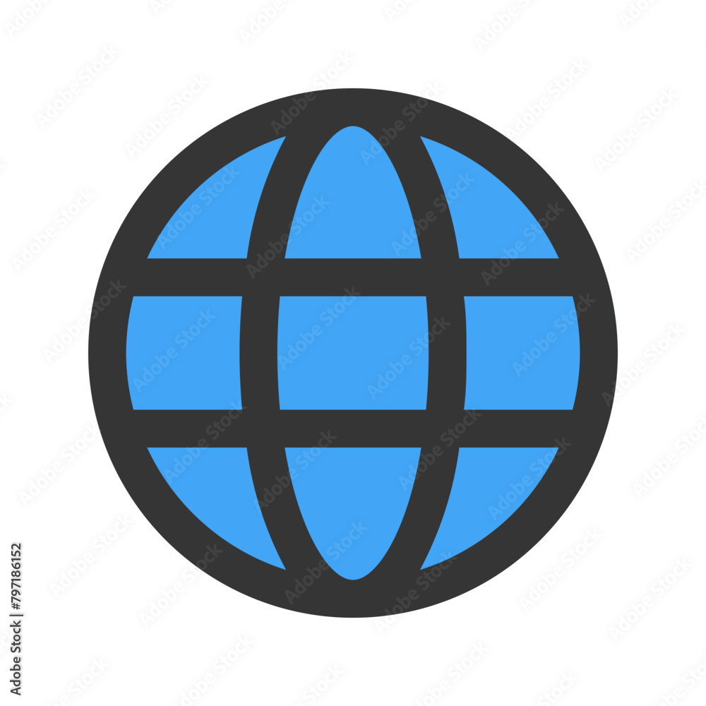browser line color icon browser line color icon