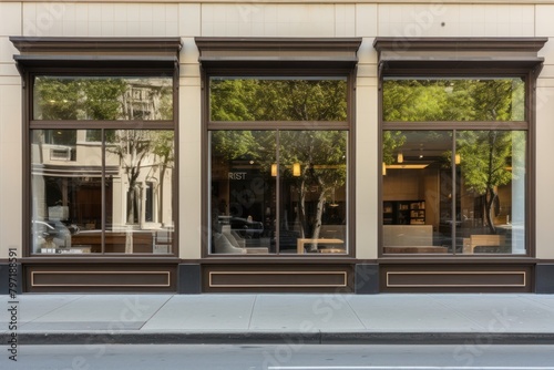 Wallpaper Mural Window door outdoors urban. Torontodigital.ca