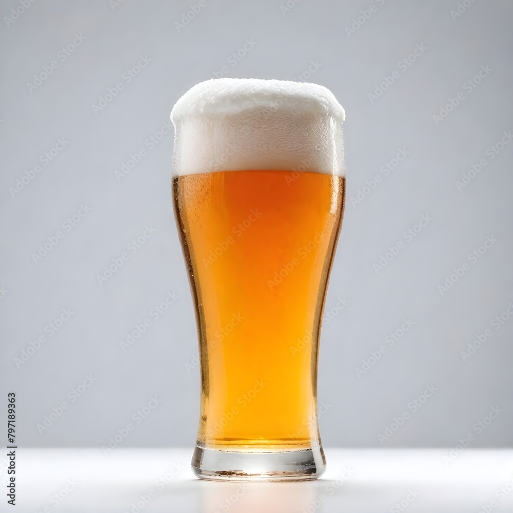 Beer Glass Digital Painting Isolated Mug Foam Cold Drink Illustration Background Bar Design Beer Glass Digital Painting Isolated Mug Foam Cold Drink Illustration Background Bar Design