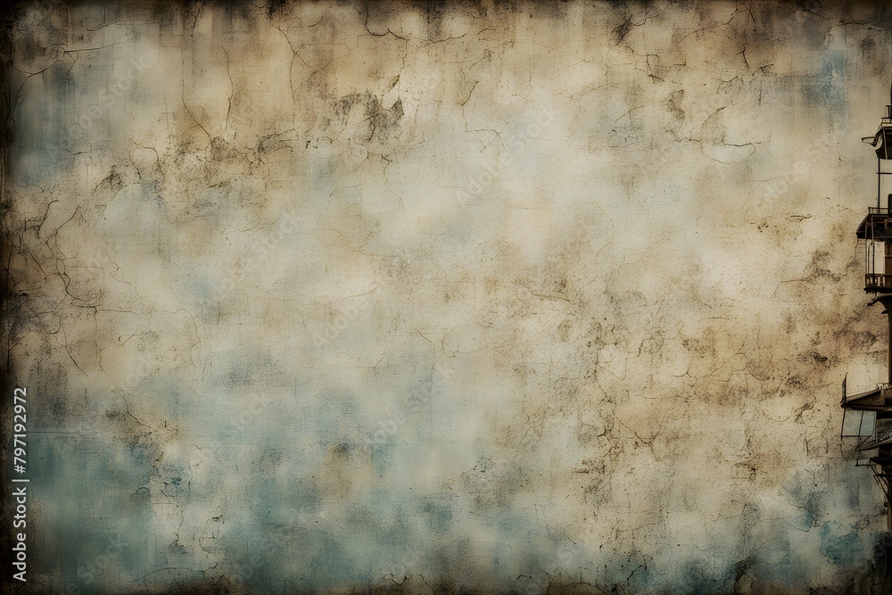 A blurry, grainy, and faded background with a blue sky A blurry, grainy, and faded background with a blue sky