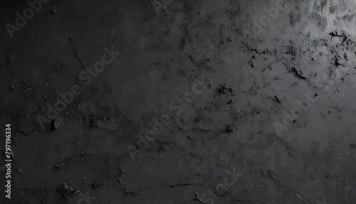 Black Grunge Wall Texture Digital Painting Abstract Background Illustration Distressed Old Urban Design