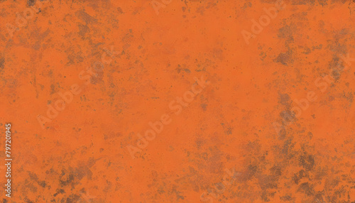 Orange Grunge Wall Texture Digital Painting Abstract Background Illustration Distressed Old Urban Design © amonallday
