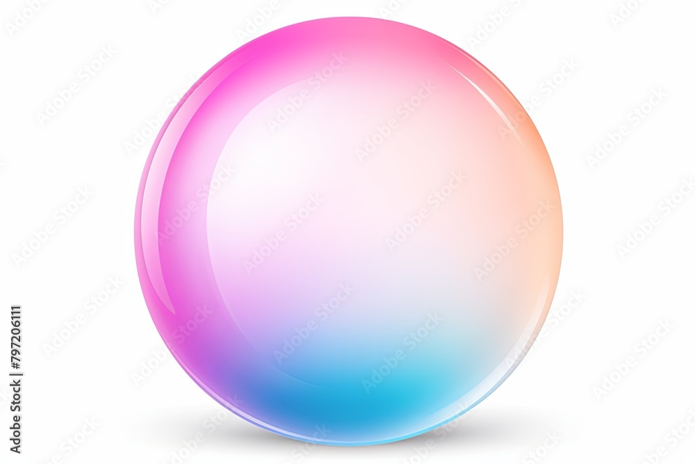 Polychromatic Soap Bubble Gradients - Bubble Bath Product Label Exuberance