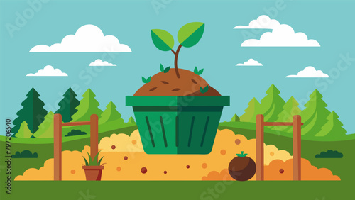 Composting g waste and utilizing it as natural fertilizer for the vineyard.